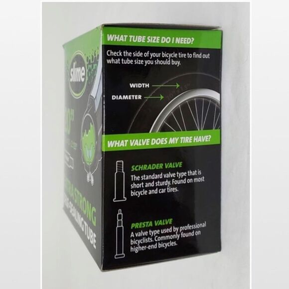 New 20” Bike Tire Self-Sealing Tube - Picture 3 of 16